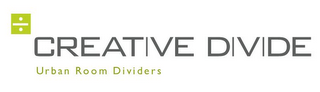CREATIVE DIVIDE URBAN ROOM DIVIDERS logo