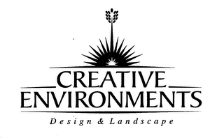 CREATIVE ENVIRONMENTS DESIGN & LANDSCAPE logo