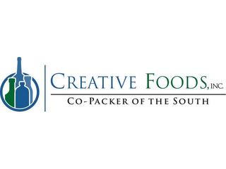 CREATIVE FOODS, INC. CO-PACKER OF THE SOUTH logo