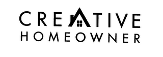 CREATIVE HOMEOWNER logo