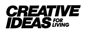 CREATIVE IDEAS FOR LIVING logo