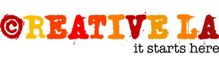 CREATIVE LA IT STARTS HERE logo