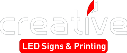 CREATIVE LED SIGNS & PRINTING logo