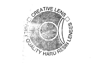 CREATIVE LENS FIRST QUALITY HARD RESIN LENSES C logo