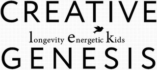 CREATIVE LONGEVITY ENERGETIC KIDS GENESIS logo