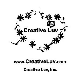 CREATIVE LUV SEND LUV WWW.CREATIVELUV.COM CREATIVE LUV, INC. logo