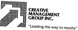 CREATIVE MANAGEMENT GROUP INC. "LEADING THE WAY TO RESULTS"