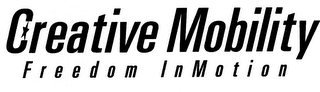 CREATIVE MOBILITY FREEDOM INMOTION logo