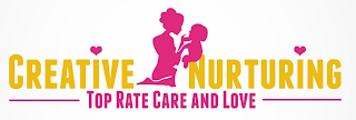 CREATIVE NURTURING TOP RATE CARE AND LOVE logo