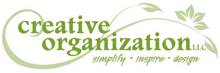CREATIVE ORGANIZATION LLC SIMPLIFY · INSPIRE · DESIGN logo