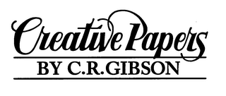CREATIVE PAPERS BY C.R. GIBSON logo