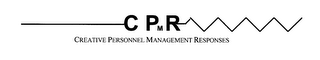 CREATIVE PERSONNEL MANAGEMENT RESPONSES CPMR logo