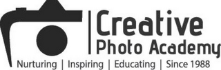 CREATIVE PHOTO ACADEMY NURTURING |INSPIRING | EDUCATING | SINCE 1988 logo