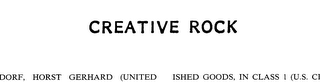 CREATIVE ROCK logo