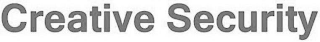 CREATIVE SECURITY logo