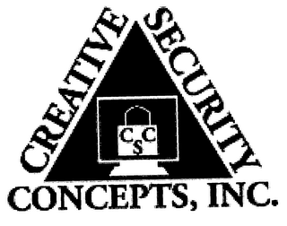CREATIVE SECURITY CONCEPTS, INC. CSC logo