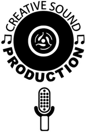 CREATIVE SOUND PRODUCTION logo