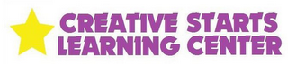 CREATIVE STARTS LEARNING CENTER logo