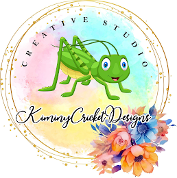 CREATIVE STUDIO KIMINYCRICKETDESIGNS logo