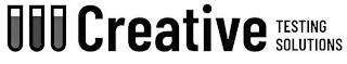 CREATIVE TESTING SOLUTIONS logo