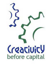 CREATIVITY BEFORE CAPITAL logo