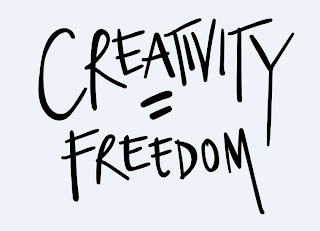 CREATIVITY = FREEDOM logo