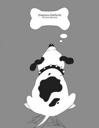 CREATURE COMFORTS PET CARE SERVICES logo