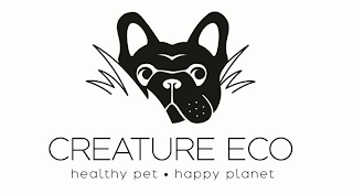 CREATURE ECO HEALTHY PET - HAPPY PLANET logo