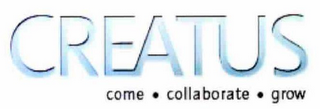 CREATUS COME · COLLABORATE · GROW logo