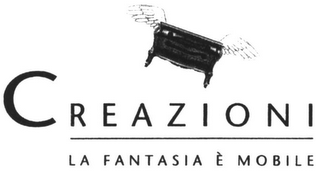 CREAZIONI LA FANTASIA È MOBILE logo