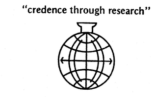 "CREDANCE THROUGH RESEARCH" logo