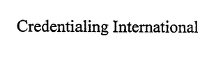 CREDENTIALING INTERNATIONAL logo