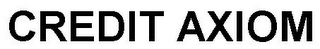 CREDIT AXIOM logo