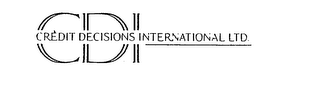 CREDIT DECISIONS INTERNATIONAL LTD. logo