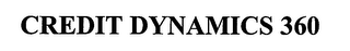 CREDIT DYNAMICS 360 logo