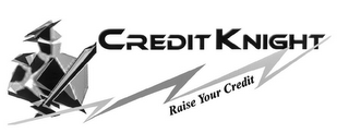 CREDIT KNIGHT RAISE YOUR CREDIT logo
