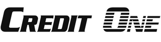 CREDIT ONE logo