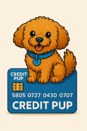 CREDIT PUP 5805 0727 0430 0707 CREDIT PUP logo