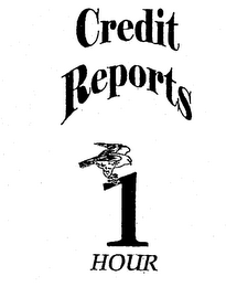 CREDIT REPORTS 1 HOUR logo