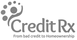 CREDIT RX FROM BAD CREDIT TO HOMEOWNERSHIP logo