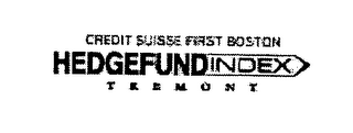 CREDIT SUISSE FIRST BOSTON TREMONT HEDGEFUND INDEX logo