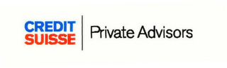 CREDIT SUISSE PRIVATE ADVISORS logo