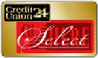 CREDIT UNION 24 CU HERE SELECT logo
