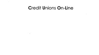 CREDIT UNIONS ON-LINE logo