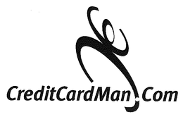 CREDITCARDMAN.COM AND DESIGN logo