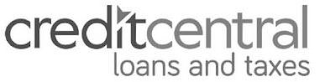 CREDITCENTRAL LOANS AND TAXES logo