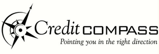 CREDITCOMPASS POINTING YOU IN THE RIGHT DIRECTION logo