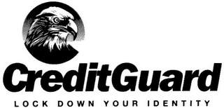 CREDITGUARD LOCK DOWN YOUR IDENTITY logo