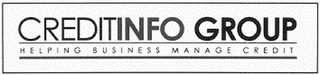 CREDITINFO GROUP HELPING BUSINESS MANAGE CREDIT logo