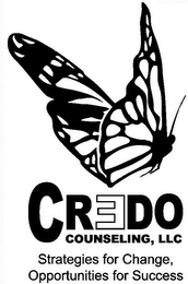 CREDO COUNSELING, LLC STRATEGIES FOR CHANGE, OPPORTUNITIES FOR SUCCESS logo